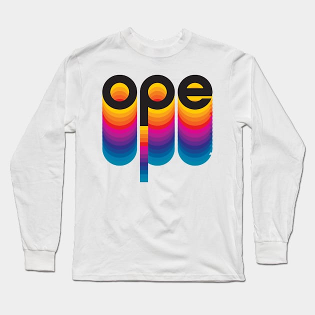 Ope: Retro Edition! Long Sleeve T-Shirt by ope-store